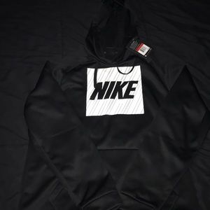 Nike Black Therma Hoodie Size Large